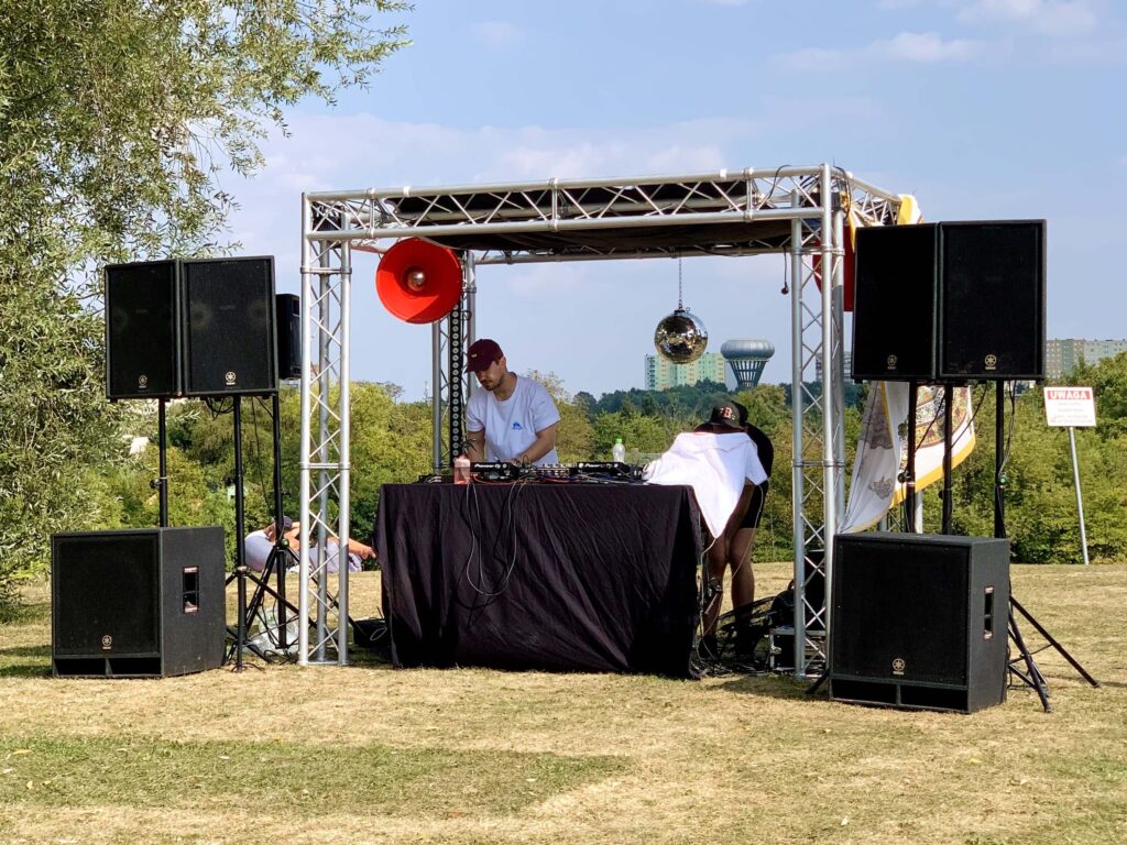 Zdjęcie realizacji nagłośnienia i oświetlenia Miejskie Wczasy