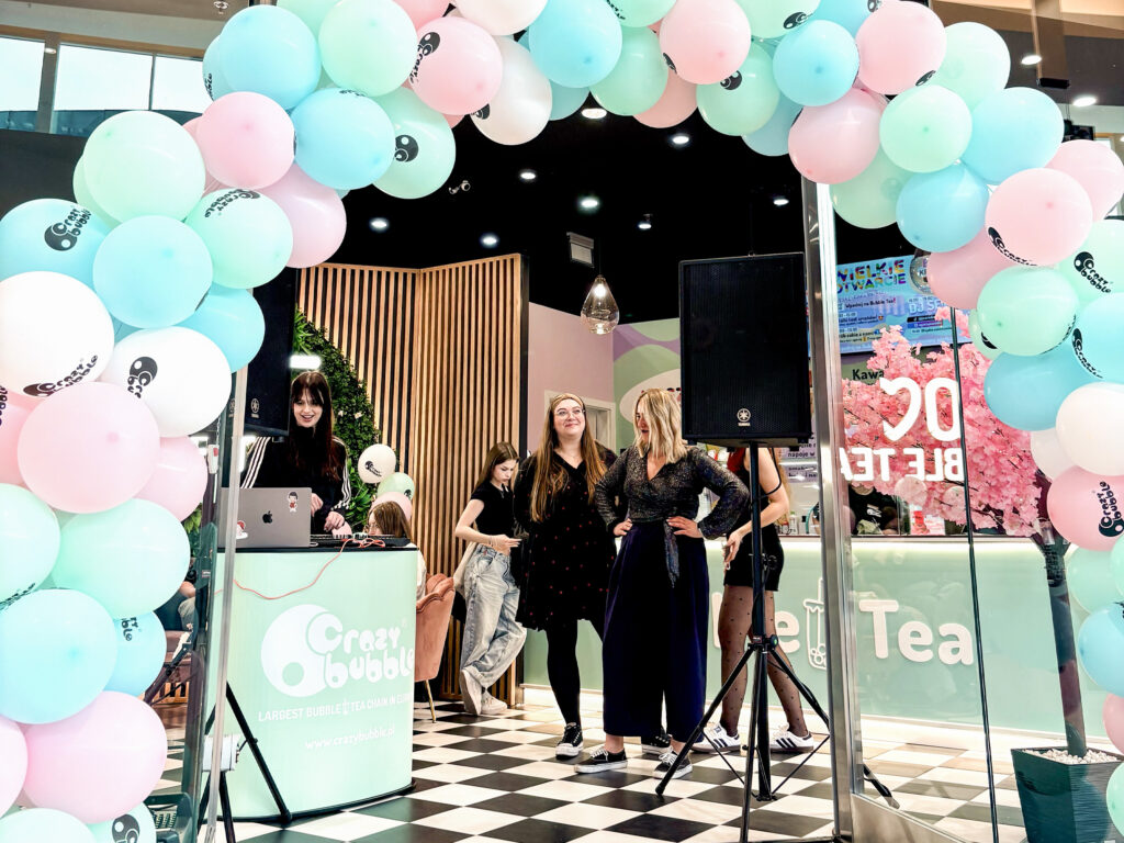 Zdjęcie realizacji nagłośnienia Crazy Bubble